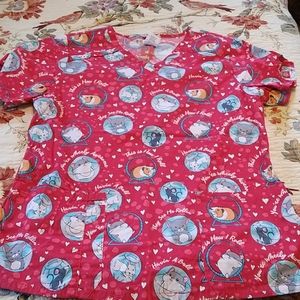 NWOT  Dickies Scrub top